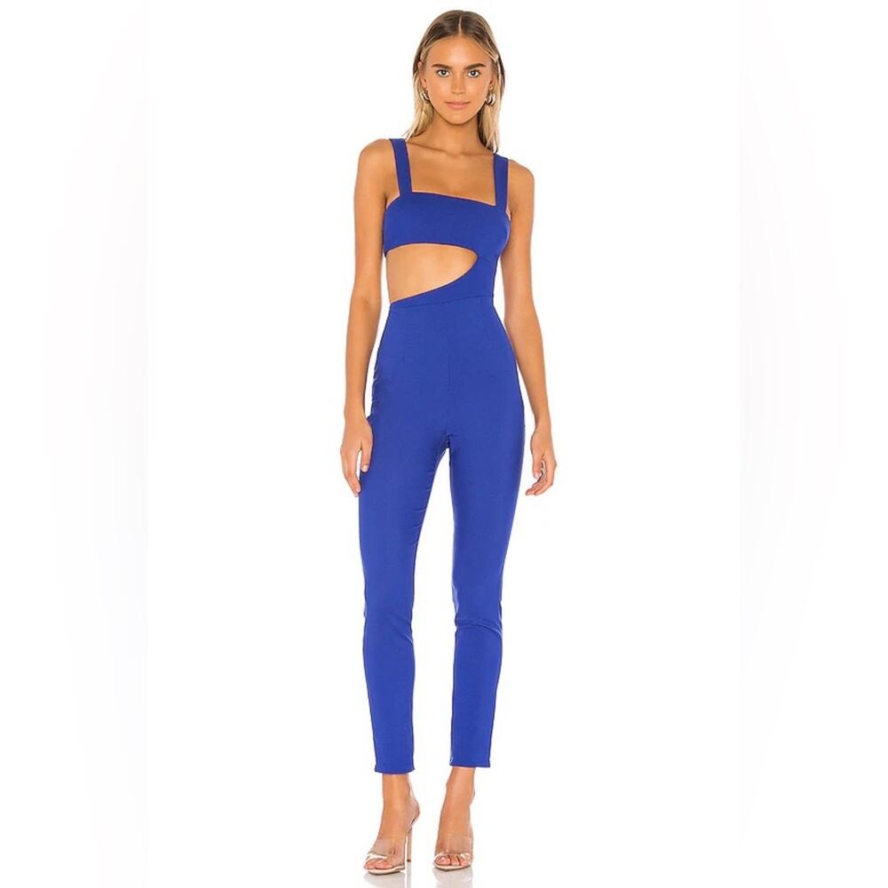 Revolve Superdown NWT Leslie Cut Out Jumpsuit Size XS